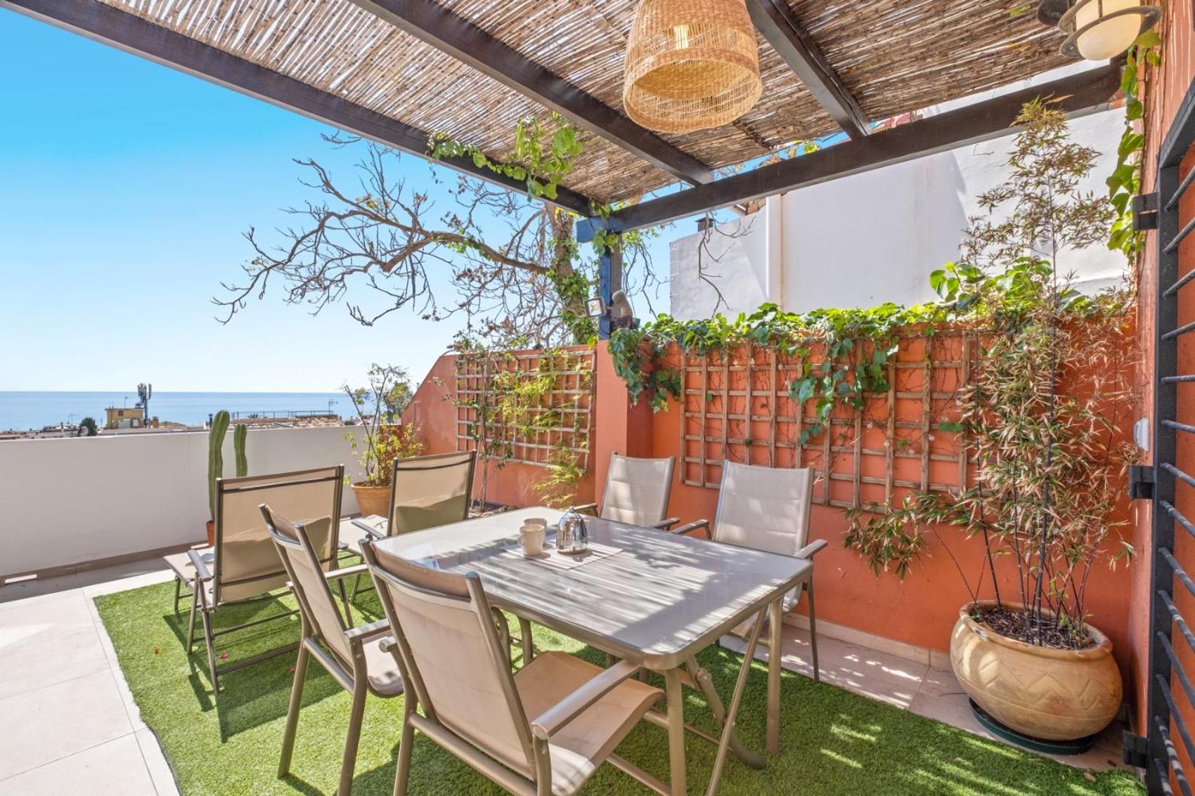 Mar De Fondo En Pedregalejo Apartment Malaga Bagian luar foto
