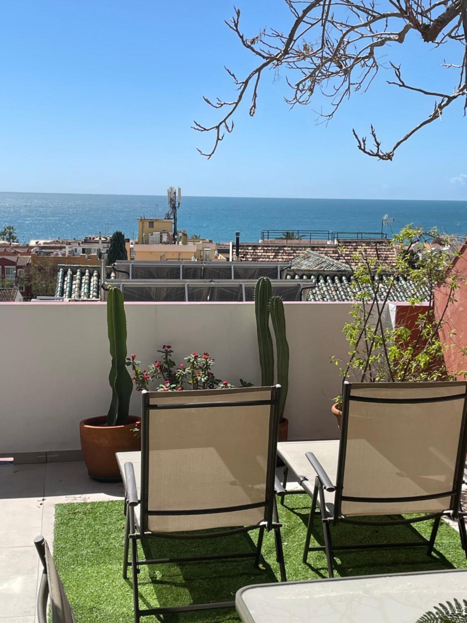 Mar De Fondo En Pedregalejo Apartment Malaga Bagian luar foto