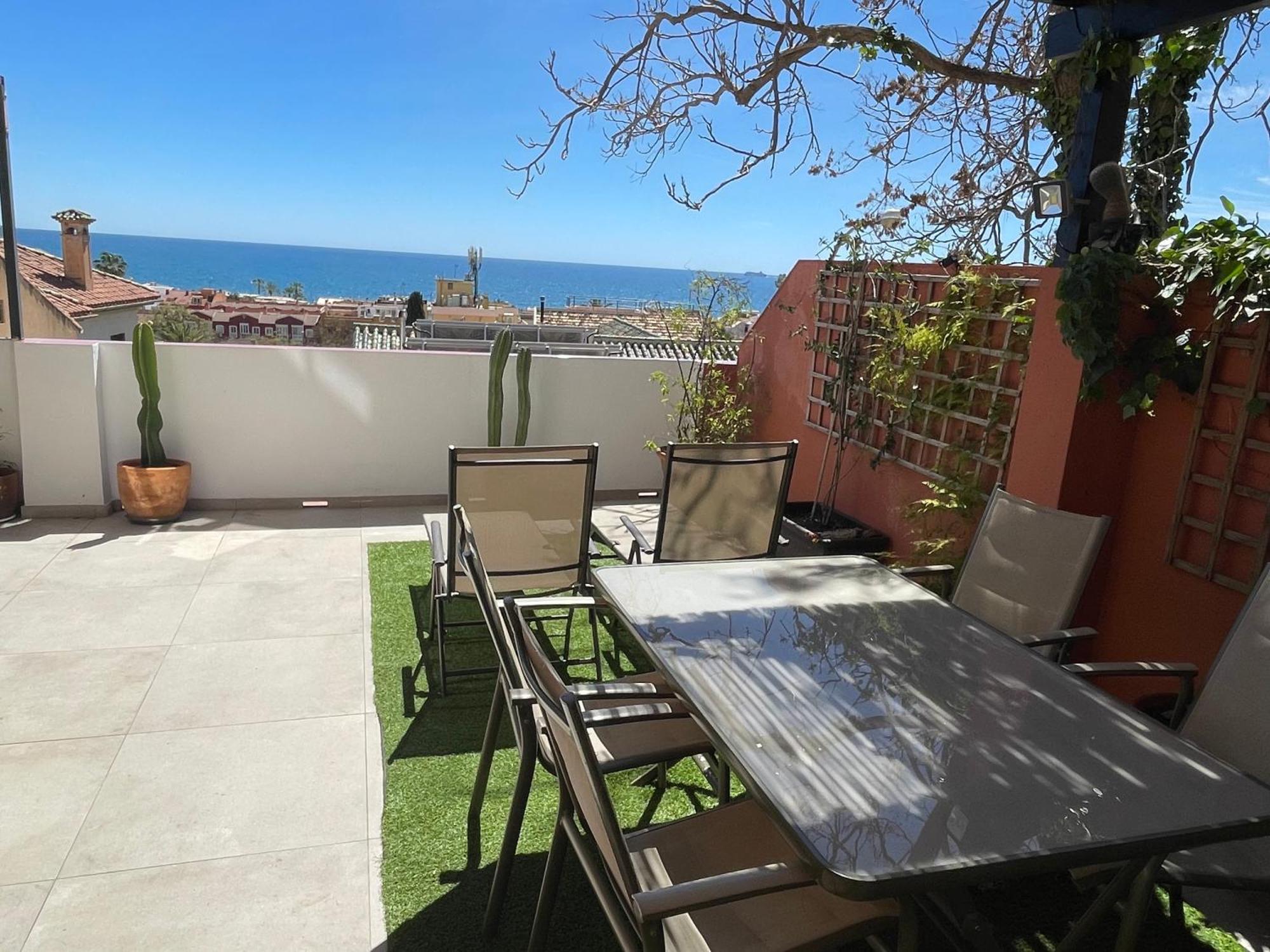 Mar De Fondo En Pedregalejo Apartment Malaga Bagian luar foto